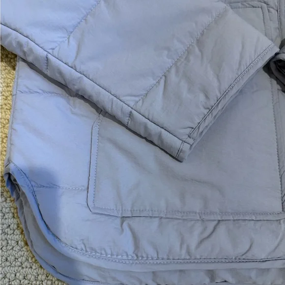 Zella Women's Light Purple Puffer Jacket Quilted Packable Jacket Size Small - Picture 2 of 10